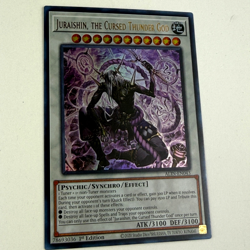 Yugioh Juraishin, The Cursed Thunder God ALIN-EN043 1st Ed Ultra Rare NM English - Image 4