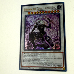 Yugioh Juraishin, The Cursed Thunder God ALIN-EN043 1st Ed Ultra Rare NM English - Image 5