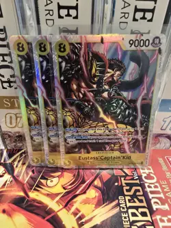 1x-One Piece TCG The Best Vol.2 PRB-02 - Eustass Captain Kid OP10-112 SR Reprint - Image 1