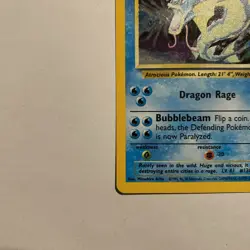 Pokemon TCG Gyarados Holo Rare Card 7/130 Base Set 2 Vintage WOTC - LP - Image 5