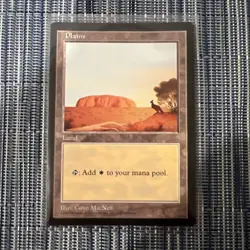 Plains (APAC Australia) Promo MP Special MAGIC MTG CARD 1997 Vintage HTF - Image 1