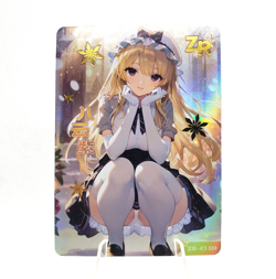 Goddess Story - Yukari Yakumo - Secret Words ZR-03 Anime Waifu Card CCG - Image 1