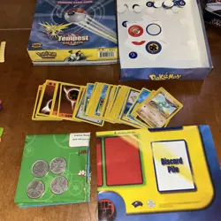 Vintage Pokemon Trading Card Game Thunderstorm Gift Box Incomplete - Image 1