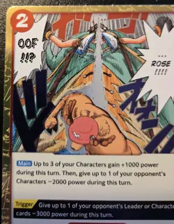 Cloven Rose OP08-018 Foil Rare Two Legends One Piece Card Game - Image 2