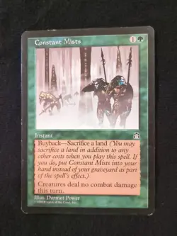 Constant Mists Stronghold MTG Green Instant Uncommon Card - Image 1