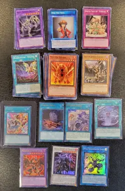 Yu-Gi-Oh 200+ Card Lot - Image 1