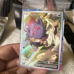 N's Zorua SVP 189, NM Sealed Promo, Scarlet & Violet Journey Together, TCG Card - Image 2