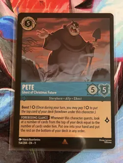 ~ Pete - Ghost of Christmas Future ~ NM Cold Foil ~ Winterspell ~ - Image 1