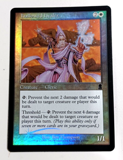 Hallowed Healer (Foil) LP - Magic the Gathering -Odyssey (ODY) M-581 - Image 1