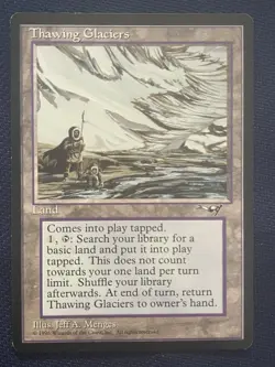 MTG ALLIANCES THAWING GLACERS NEAR MINT FREE SHIPPNG - Image 1