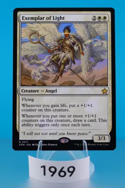 MTG Exemplar of Light Foundations Regular #11 - Image 1