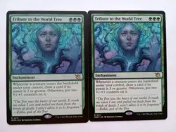 MTG - 1x Tribute To The World Tree - March Of The Machine - NM - Image 1