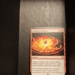 MTG Chandra's Ignition Origins 137/272 Rare Magic The Gathering LP - Image 1