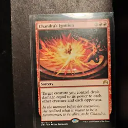 MTG Chandra's Ignition Origins 137/272 Rare Magic The Gathering LP - Image 3