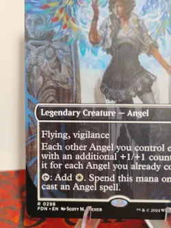 MTG Giada, Font Of Hope 0298 (Borderless) Foundations Regular Finish - Image 3