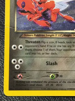 Dark Scizor 9/105 - Holo Rare - Vintage Pokemon TCG: Neo Destiny - DMG - Image 5