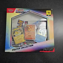 Pokemon TCG SV8.5 Prismatic Evolutions Poster Collection Box Factory Sealed MIB - Image 1