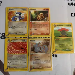 Pokemon e-Reader Lot - Dratini, Growlith, Pidgeot, vileplume Expedition RS LP - Image 1