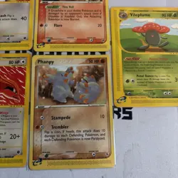 Pokemon e-Reader Lot - Dratini, Growlith, Pidgeot, vileplume Expedition RS LP - Image 3