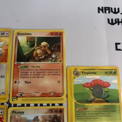 Pokemon e-Reader Lot - Dratini, Growlith, Pidgeot, vileplume Expedition RS LP - Image 4