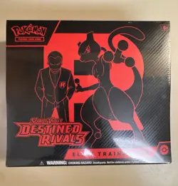 Pokemon Destined Rivals Elite Trainer Box ETB New/ Sealed - Image 1