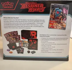 Pokemon Destined Rivals Elite Trainer Box ETB New/ Sealed - Image 5