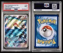 2023 POKEMON SVP EN-SV BLACK STAR PROMO #065 SCREAM TAIL PSA 9 MINT - Image 3