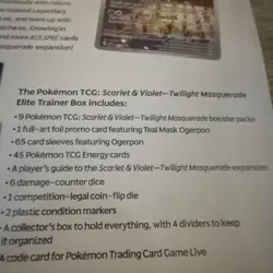 Pokemon TCG - Twilight Masquerade ETB - NEW FACTORY SEALED Same Day Ship x 1 Box - Image 5