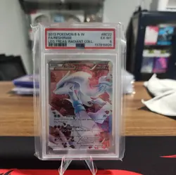 2013 POKEMON BLACK & WHITE LEGENDARY TREASURES RESHIRAM RADIANT COLLECTION PSA 6 - Image 1