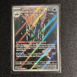 Pokemon TCG Clawitzer 141/132 Illustration Rare Mega Evolution ME01 - Image 1