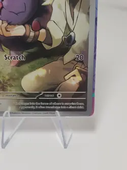 SEALED Pokemon N's Zorua SVP 189 Journey Together ETB Full Art Black Star Promo - Image 4