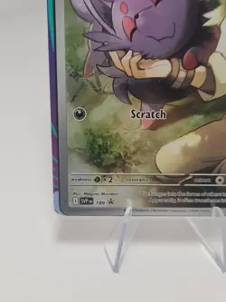 SEALED Pokemon N's Zorua SVP 189 Journey Together ETB Full Art Black Star Promo - Image 5