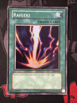 Raigeki LOB-053 Unlimited Super Rare HP - Image 3