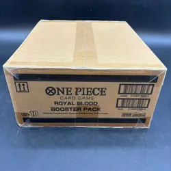 One Piece OP-10 Royal Blood English 12 Booster Box Case Factory Sealed - Image 1