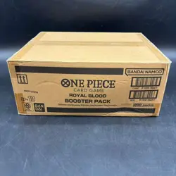 One Piece OP-10 Royal Blood English 12 Booster Box Case Factory Sealed - Image 3