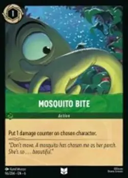 MOSQUITO BITE 96/204 Disney Lorcana Azurite Sea UNCOMMON - Image 1