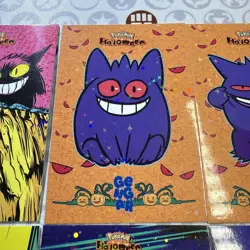 9 Star Holo Gengar Halloween Card Database Non-TCG Pokemon Cards Peru Set #5 - Image 3