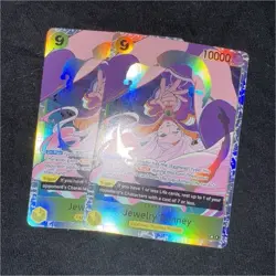 Bandai One Piece Card Game Jewelry Bonney Holo Character Card Egghead x2 English - Image 1