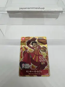 ONE PIECE Card Monkey D. Luffy P-080 Promo Bandai Card Games Fest 24-25 Japanese - Image 3