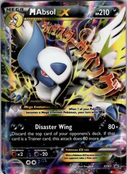 M Absol EX - XY62 Promo - Ultra Rare Holo - Black Star Promo - NM Pokemon Card - Image 1