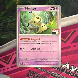 Mimikyu 097/193 Prize Pack Series Cards Regular - Rare Prize Pack Mimikyu - Image 3
