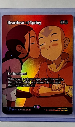 MTG Magic The Gathering Avatar The Last Airbender Foil #42 Heartbeat of Spring - Image 1