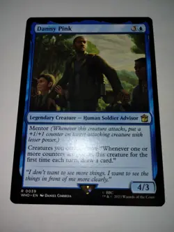 Danny Pink - Universes Beyond: Doctor Who - MTG Magic - NM FREE SHIPPING - Image 1