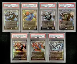 2025 MTG Magic Marvel Spectacular Spider-Man Borderless Foil Complete Set PSA 10 - Image 1