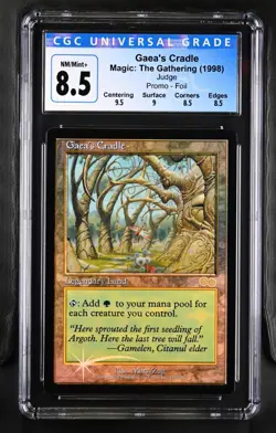 Gaea's Cradle (CGC NM/MINT+ 8.5) - Foil - MTG Judge Promos - RareCo - Image 1