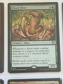 DDcards 🇨🇦MTG Magic The Gathering Commander Masters Brood Sliver - Image 1