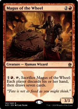 MTG Magus of the Wheel | NM | Masters 25 {A25} - Image 1
