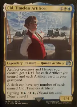 Cid, Timeless Artificer (0413) Final Fantasy Regular - Image 1