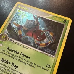 Pokemon TCG- Ariados- 2/115- EX Unseen Forces- Reverse Holo Rare Stamped- LP - Image 2