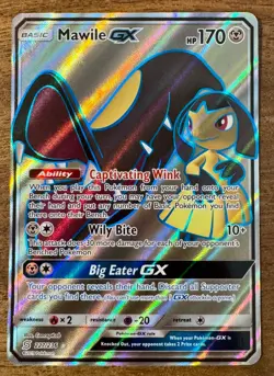 Full Art - Mawile GX - Pokemon Sun & Moon Unified Minds 227/236 - NM - Image 1